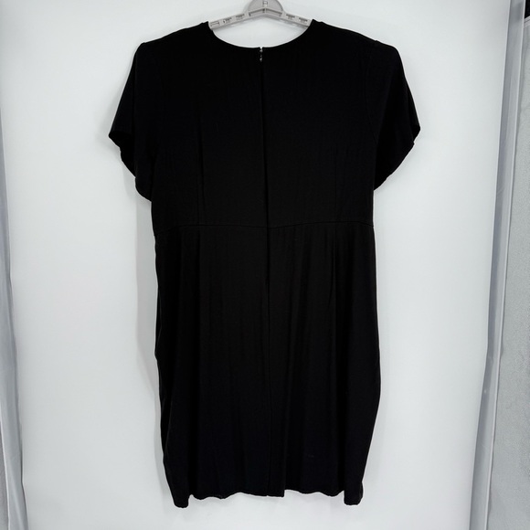 Universal Standard Womens Mary Black Faux Wrap Surplice Sheath Dress Size 2X - Picture 5 of 9